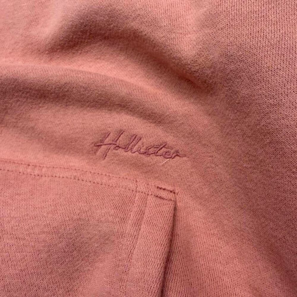 Hollister-co Men's Pink Hoodie - Picture 2 of 6